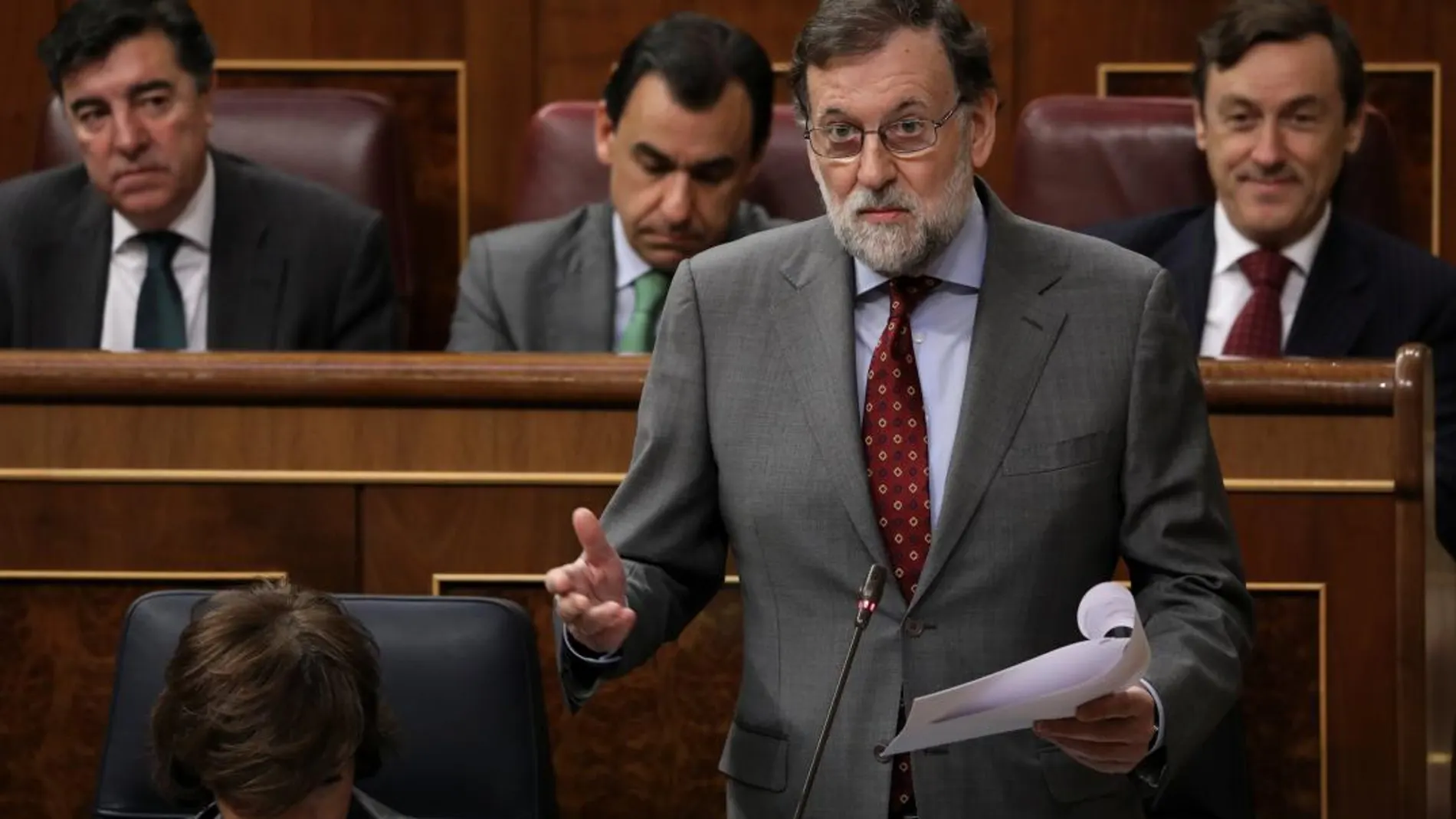 Mariano Rajoy en el Congreso de los Diputados