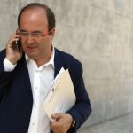 El líder del PSC, Miquel Iceta