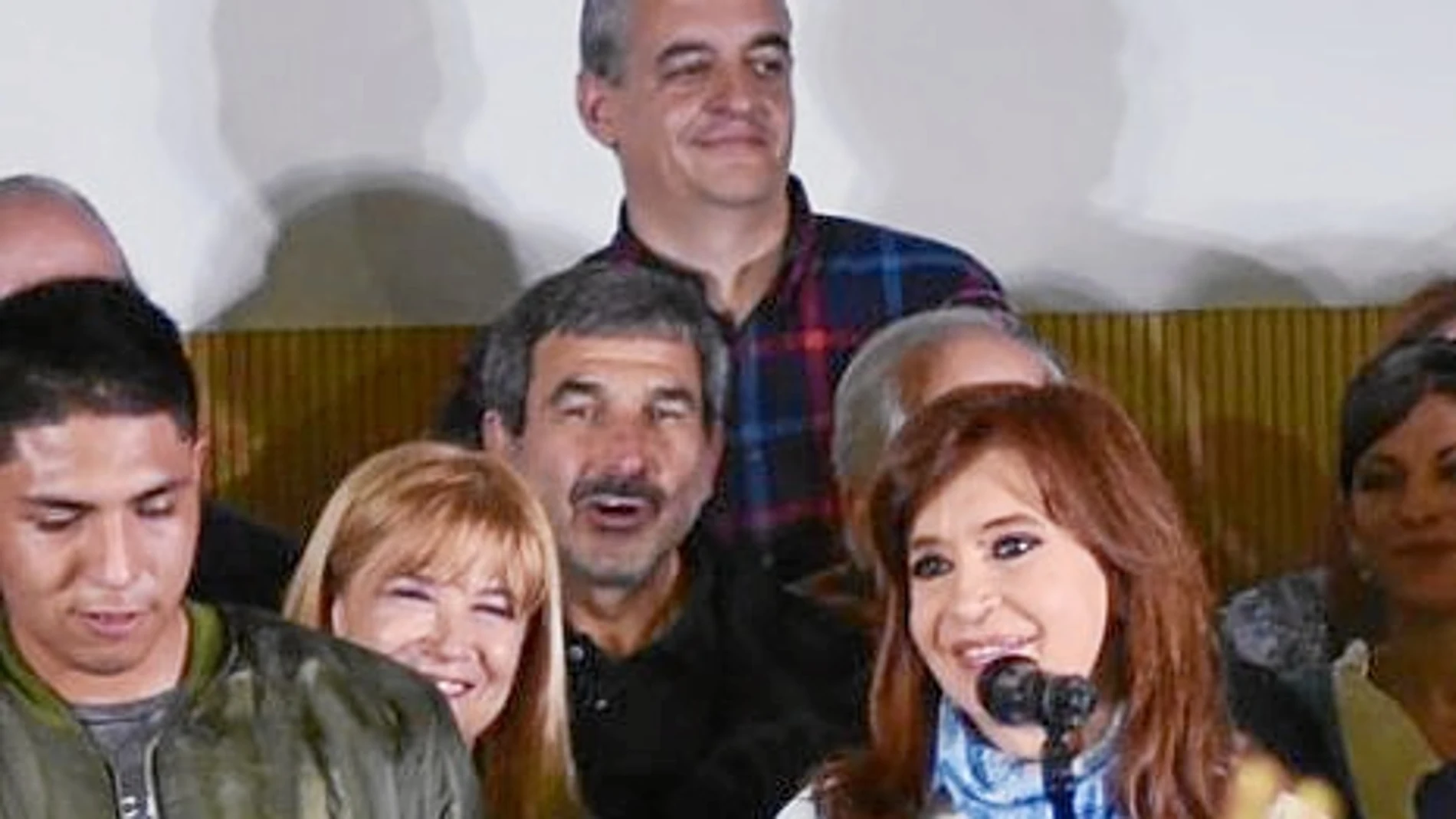 La ex presidenta argentina, Cristina Fernández de Kirchner, ayer