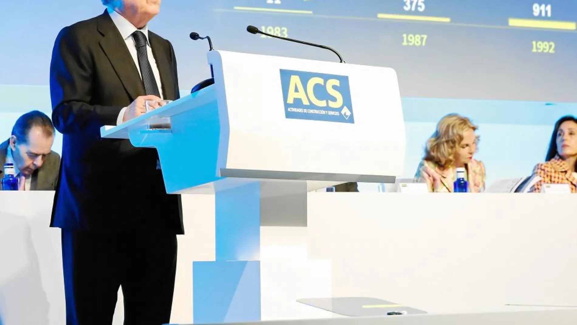 Florentino Pérez, presidente de ACS