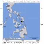 Un terremoto de magnitud 6,5 sacude la región central de Filipinas