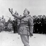El general Francisco Franco en una imagen de 1938, el año en el que, según un grupo de profesores, se creó un complot en Burgos para matarlo