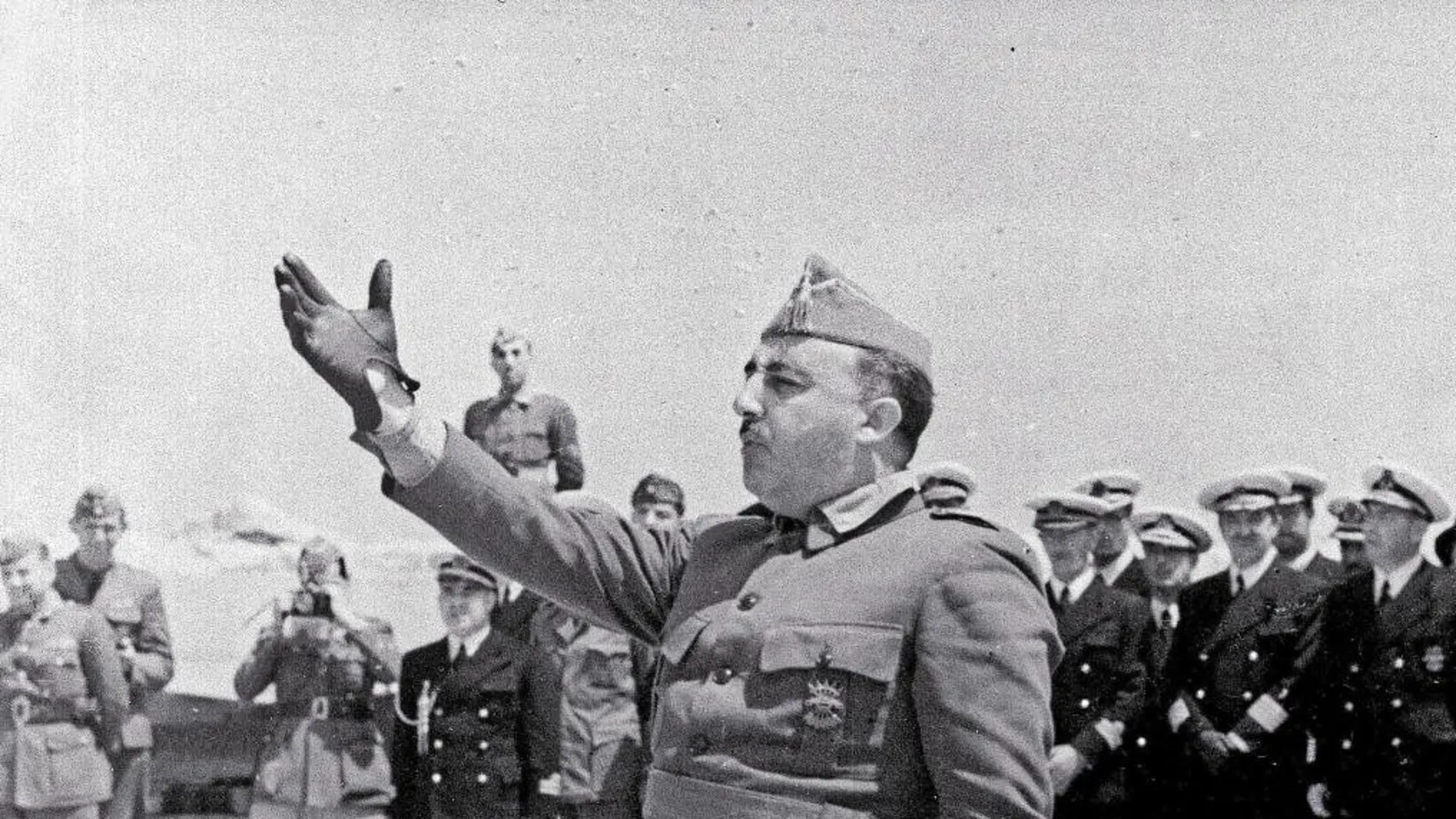 El general Francisco Franco en una imagen de 1938, el año en el que, según un grupo de profesores, se creó un complot en Burgos para matarlo