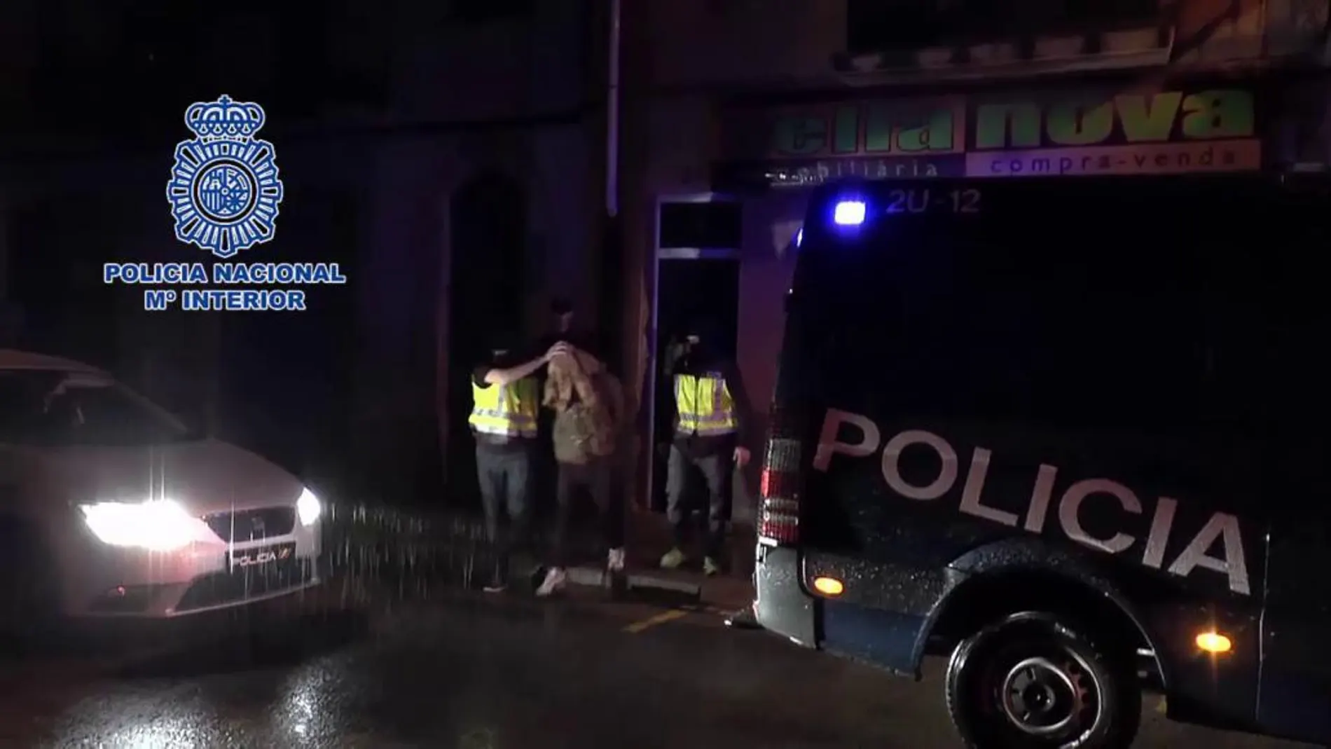 Operación policial en Manresa