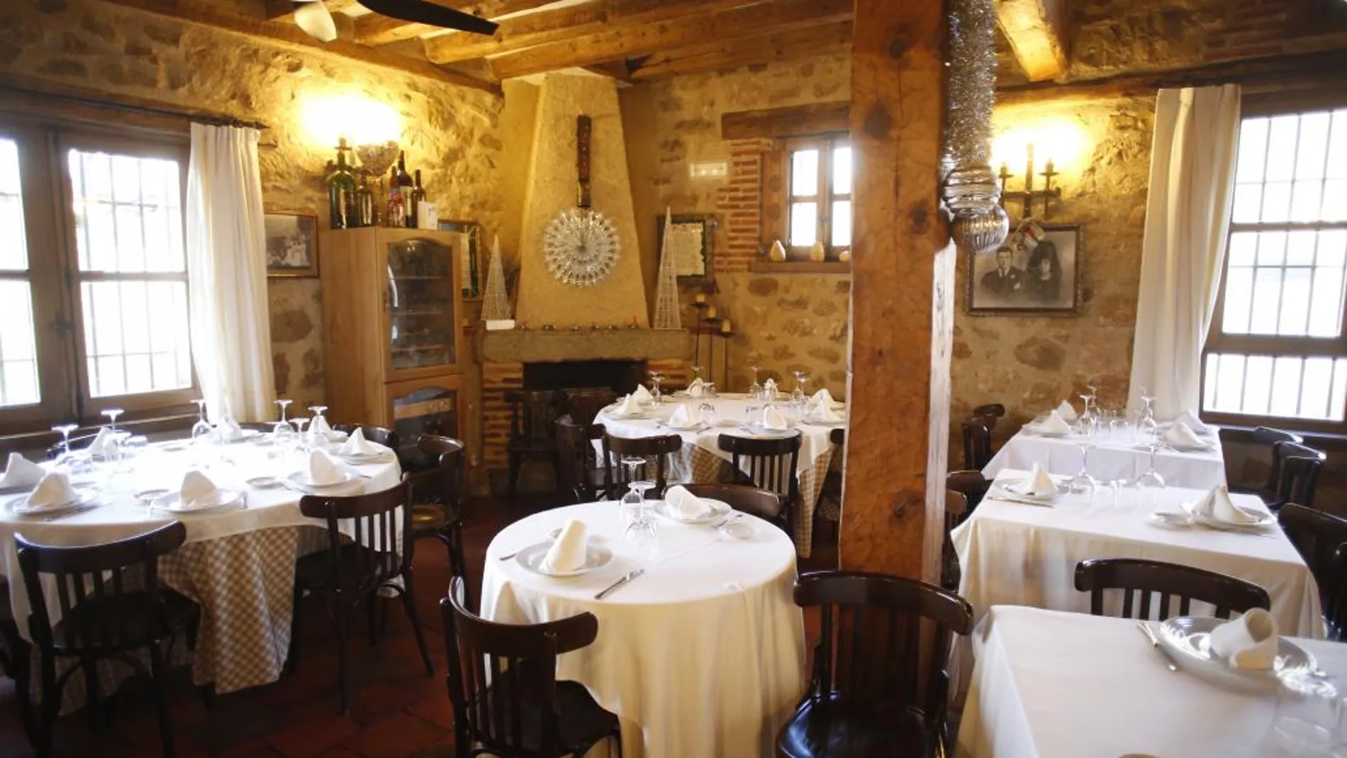 Restaurante El Zaguán en Turégano (Segovia), famoso por el cordero