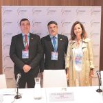 De izqda a dcha. Fernando García Romanos, José Luis Llisterri y Ana Moyà, de Semergen