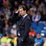 Santiago Solari, durante el partido contra el Ajax