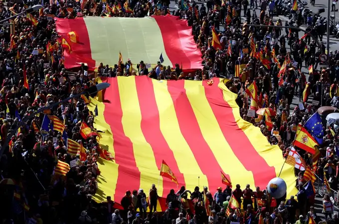 El constitucionalismo vuelve a la calle: horario y recorrido de la manifestación del 8-O en Barcelona