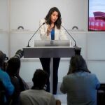 Mujeres de sectores como la política, cultura y comunicación han firmado un manifiesto en el que han expresado su respaldo a Inés Arrimadas. Foto: EFE
