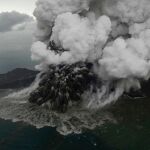 El volcán Anak Krakatau / Foto: Ap