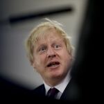 El hasta hoy ministro de Exteriores británico Boris Johnson. (AP Photo/Natacha Pisarenko, FILE)