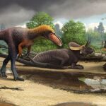 Recreación del nuevo pariente del «Tyrannosaurus rex» recién hallado
