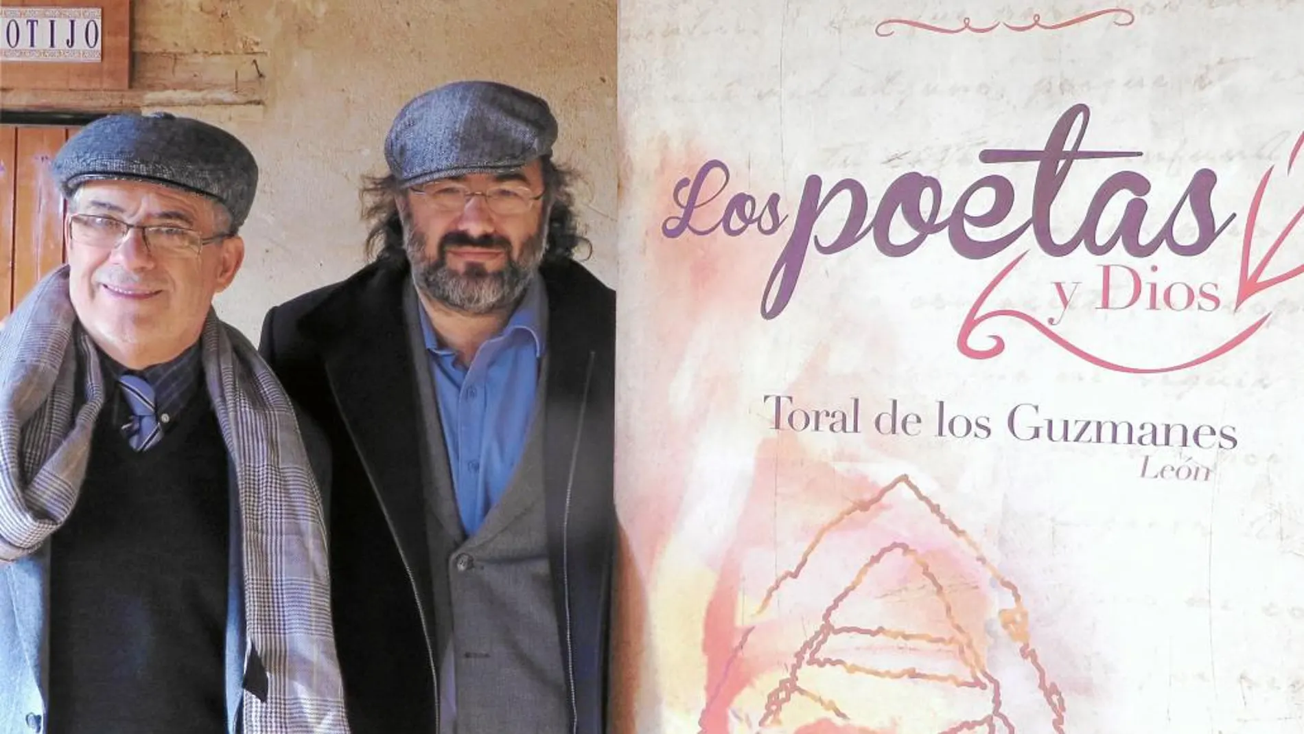Los coordinadores del encuentro Manuel Corral y Alfredo Pérez Alencart