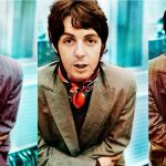 Tríptico de Paul McCartney, con fotografías de Gered Mankowitz