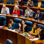 Imagen de archivo de un Pleno de la Asamblea de Madrid