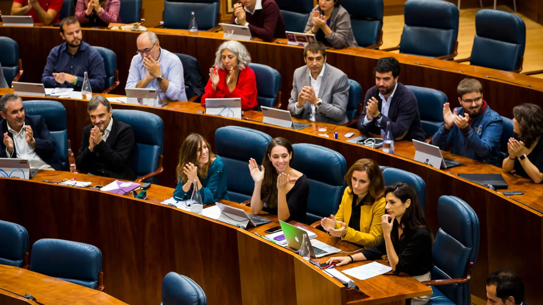 Imagen de archivo de un Pleno de la Asamblea de Madrid