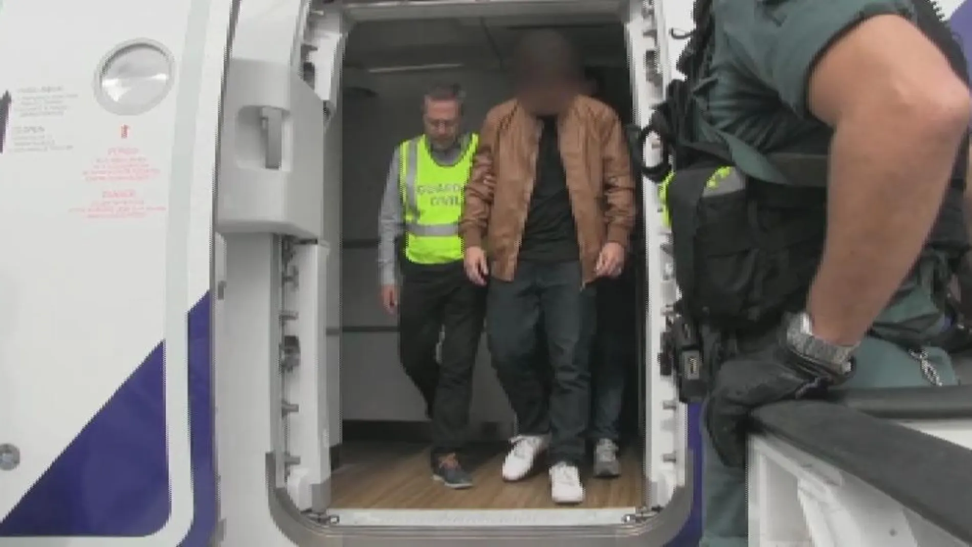 Patrick Gouveia es detenido a su llegada a Barajas