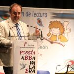 El consejero de Educación, Fernando Rey, asiste al I Festival Internacional de Poesía Abbapalabra en Castilla y León