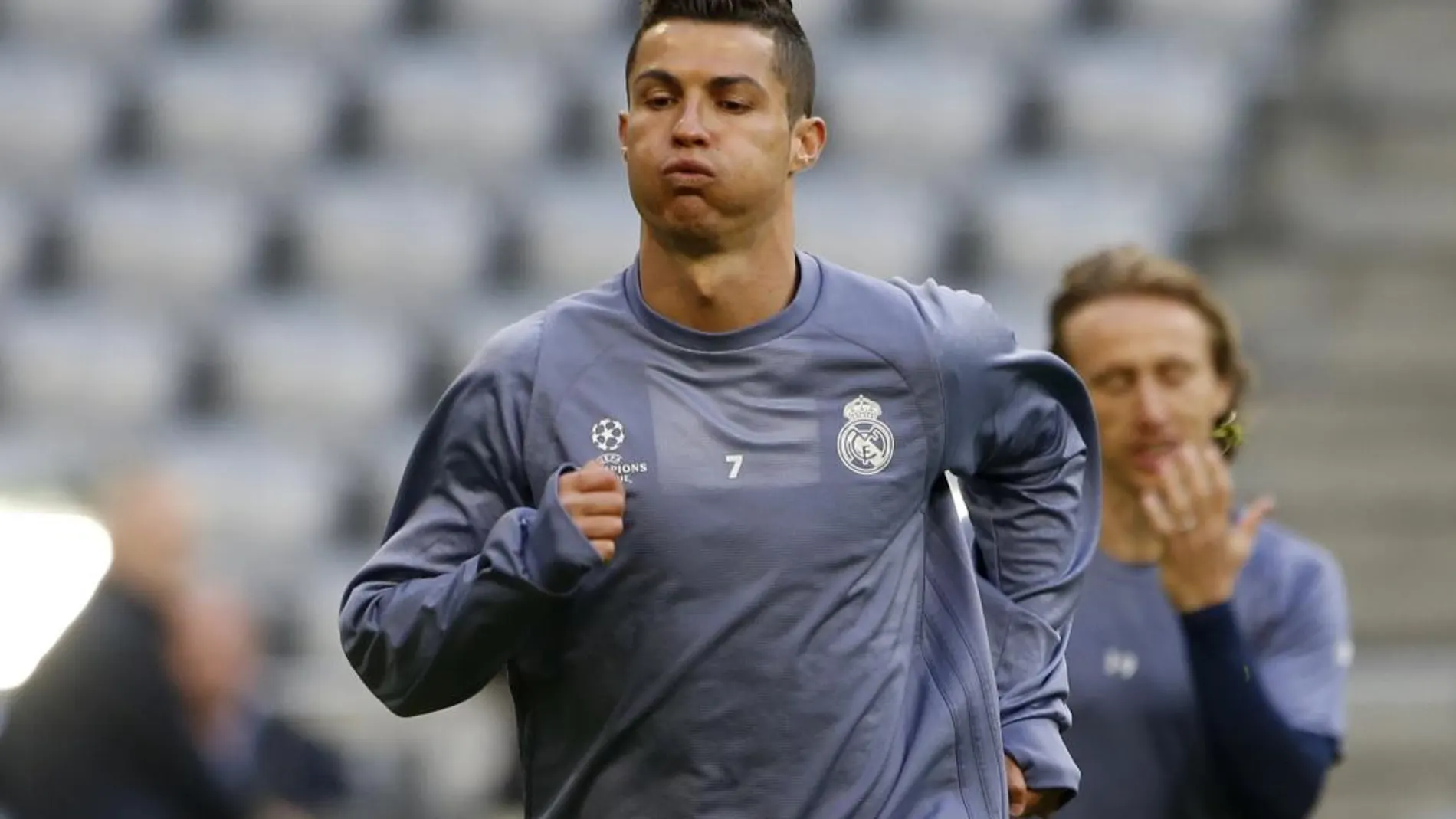 El delantero portugues, Cristiano Ronaldo