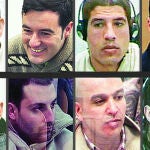 Los ocho condenados que permanecen aún en la cárcel
