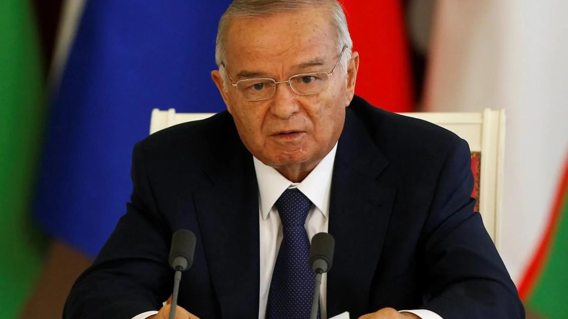 El presidente de Uzbekistán, Islam Karimov