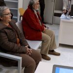 La Audiencia Nacional juzgando a los grapo José Antonio Ramón Teijelo y María Victoria Gómez.
