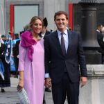 Albert Rivera Beatriz Tajuelo en su última aparición pública el 19 de octubre en Oviedo/Foto: Gtres