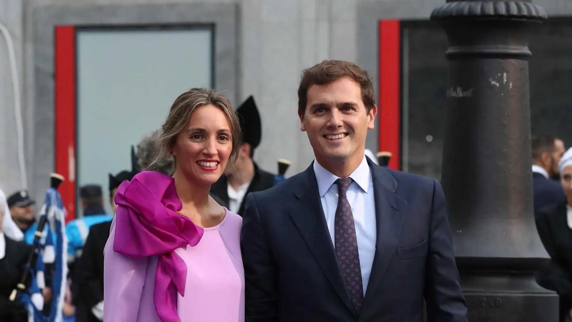 Albert Rivera Beatriz Tajuelo en su última aparición pública el 19 de octubre en Oviedo/Foto: Gtres