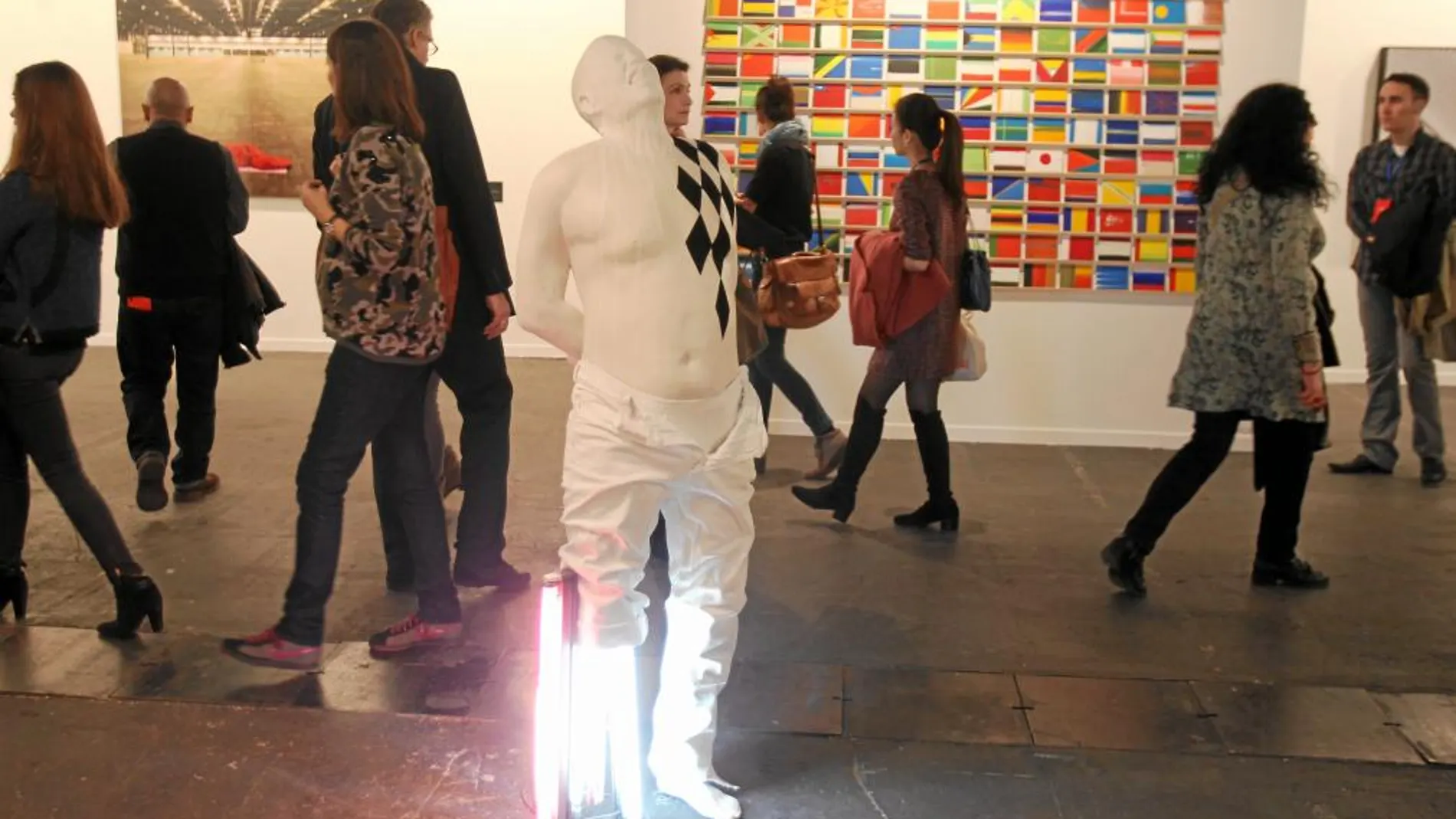 Una escultura de Bernardí Roig expuesta en Arco