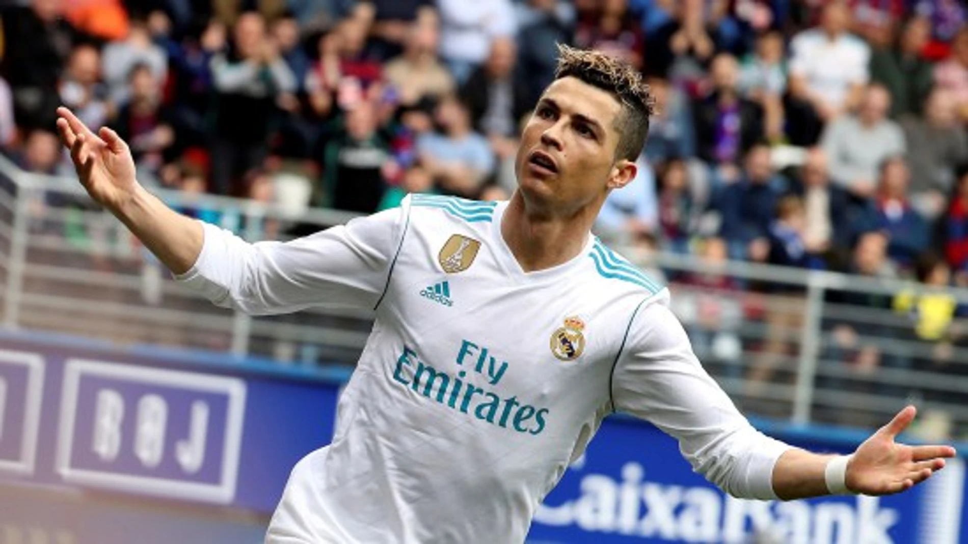 Cristiano Ronaldo, durante un partido con el Real Madrid la pasada temporada / Efe