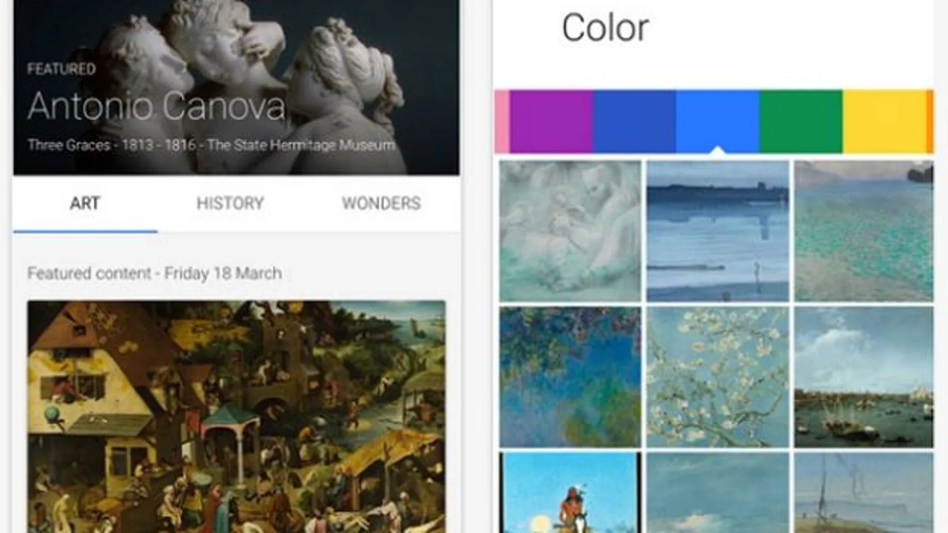 Google crea Arts & Culture, una app con mucho arte