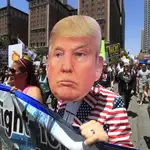  Decenas de marchas en EEUU para pedir la destitución de Trump