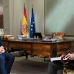 Pedro Sánchez y Carlos Franganillo