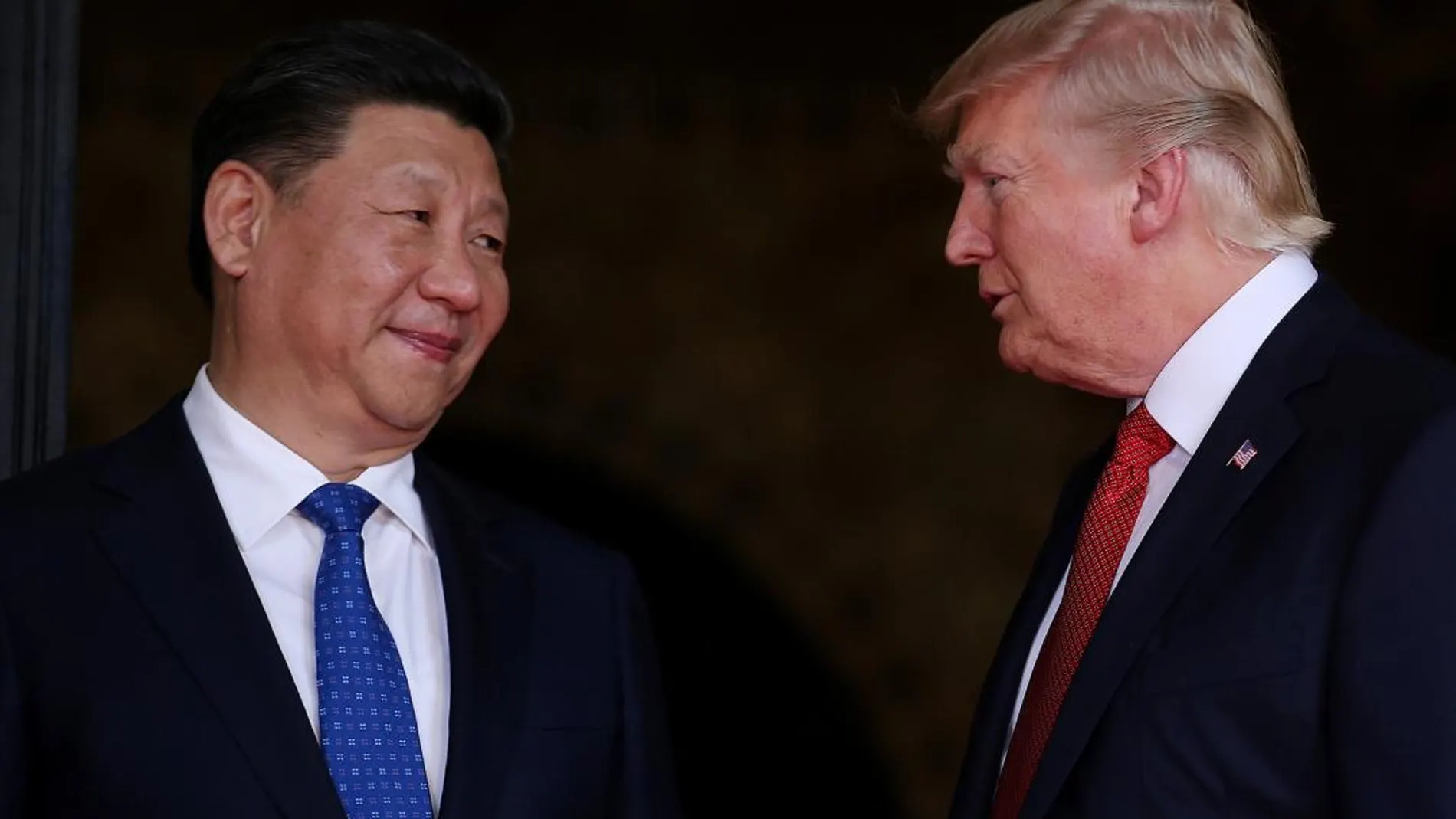 Donald Trump y Xi Jinping en Mar-a-Lago el pasado mes de abril