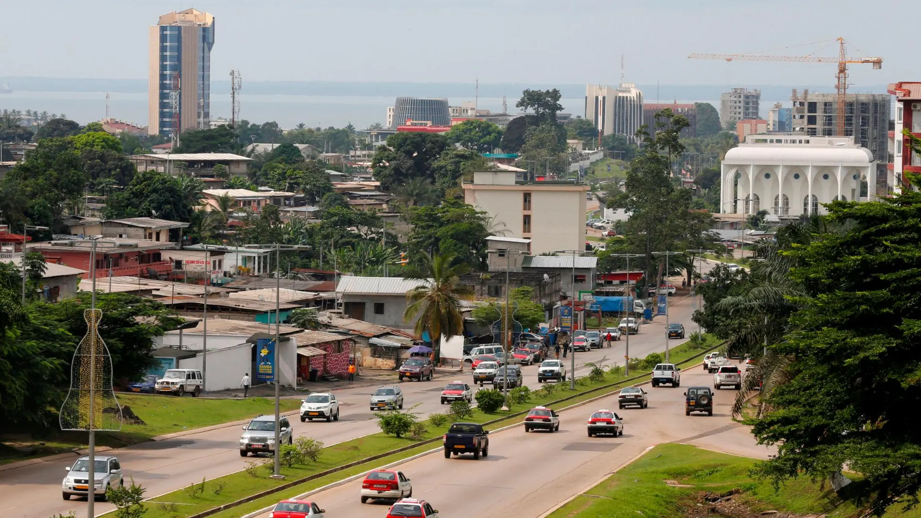 Imagen de archivo de Libreville, la capital de Gabón