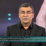 Jorge Javier Vázquez en ‘Sábado deluxe’ explicando el requerimiento de la Fiscalía de Menores