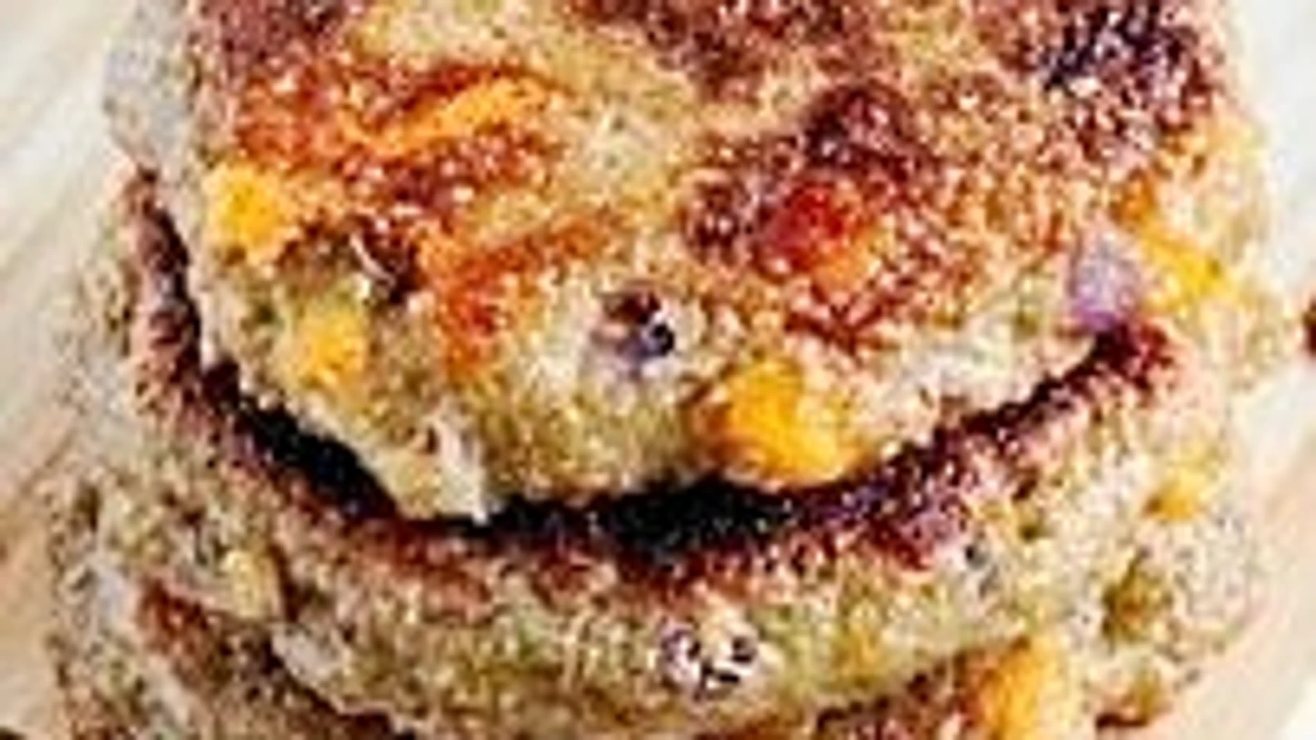 El calorímetro: 2 hamburguesas de quinoa, kale, lentejas, pasas y almendras envasadas
