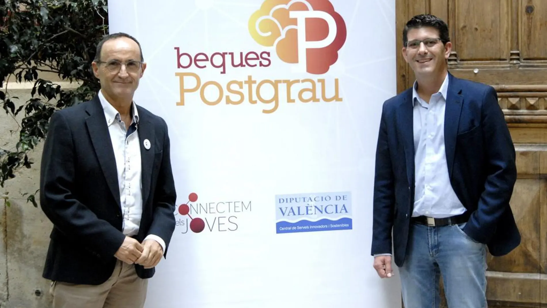 LA RAZÓN. El presidente de la Diputación, Jorge Rodríguez, junto al diputado de Proyectos Europeos, Bartolomé Nofuentes