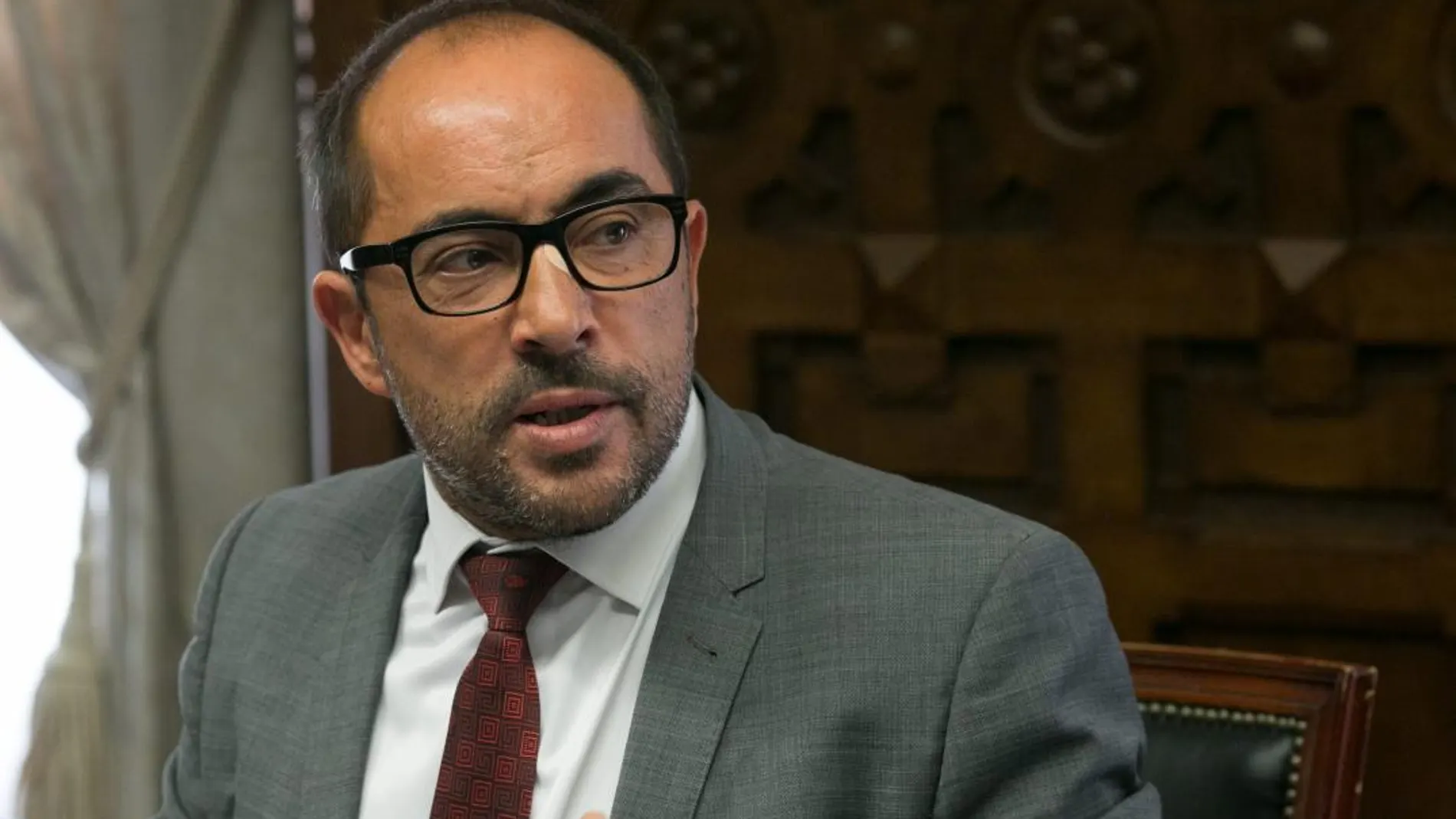 El presidente de la Diputación, Luis Rey, presenta las medidas del Plan Soria 2018