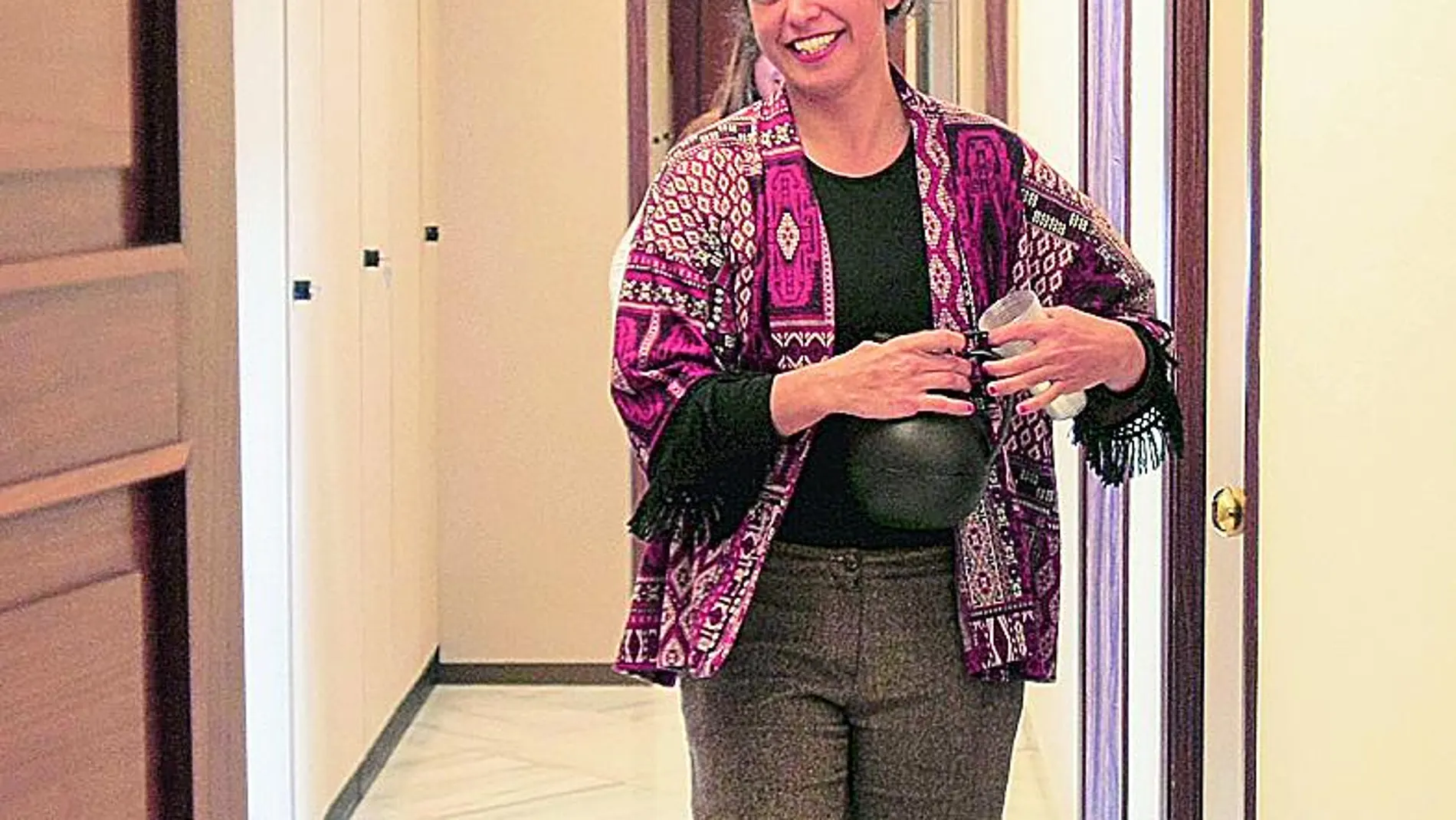 La secretaria general de Podemos Andalucía, Teresa Rodríguez