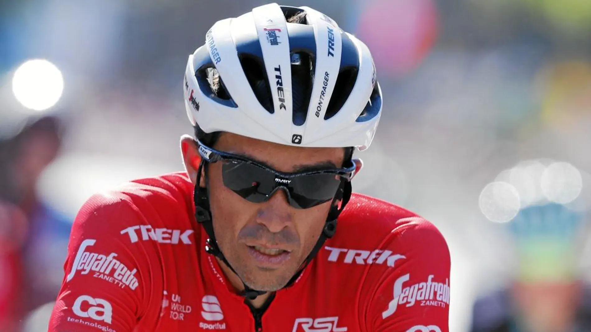 Las piernas de Alberto Contador no respondieron en la primera prueba de montaña
