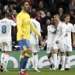Asensio celebra su gol anotado ante Las Palmas