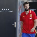 El defensa de la selección española de fútbol Gerard Piqué