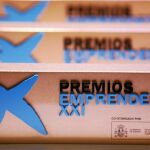 Trofeo de los «Premios EmprendedorXXI»