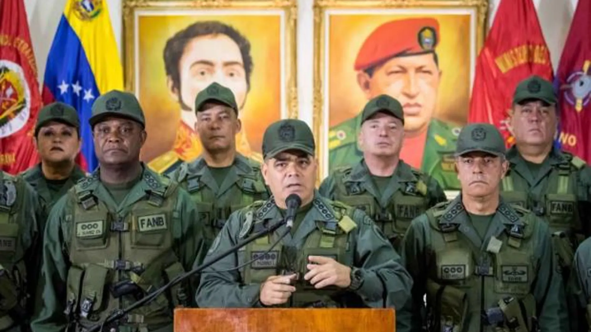 Grupo de militares venezolanos, en una imagen de archivo / Efe