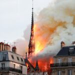Notre Dame en llamas / Foto: BENOIT TESSIER