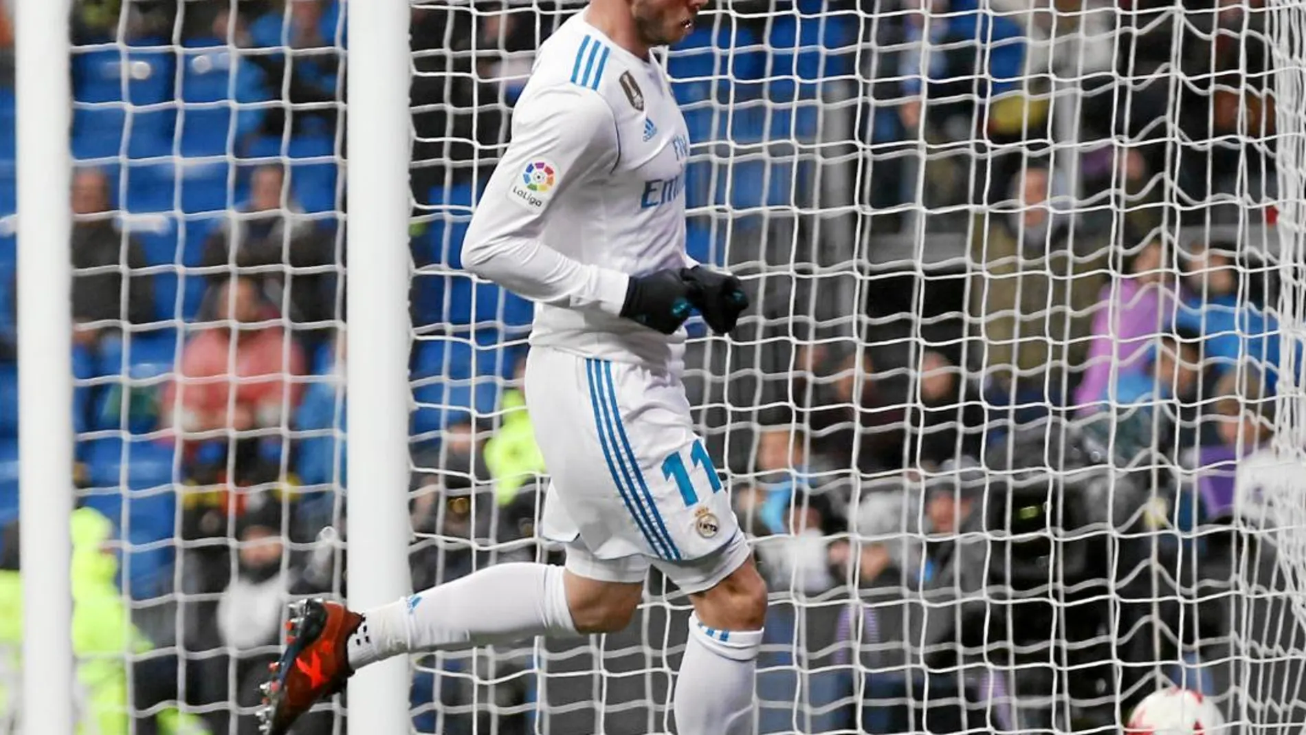 Bale fue el mejor ante el Fuenlabrada en su reaparición, pero no acabó con buenas sensaciones