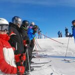 Decenas de palentinos acuden cada año a este programa de invierno de la Diputación de Palencia.