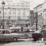 Entre los «hitos» que cambiaron Madrid el año 1968 está el nuevo aparcamiento de la plaza de Santa Ana