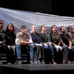 Después de 12 meses, el montaje (en una imagen de junio) ha sufrido cambios dentro de un elenco que aún conserva, entre otros, dos pesos pesados: Ramón Barea (derecha) y Núria Espert (centro)